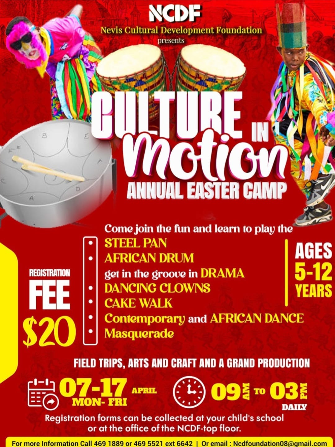 Culture  in Motion – Annual Easter Camp is Here!