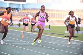 Thompson-Herah Clocks First Win of Comeback