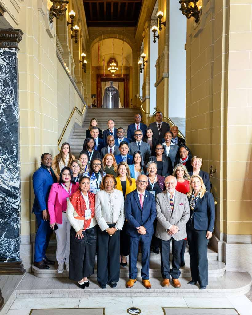Speaker Lanein Blanchette Attends Parlamericas in Washington, DC