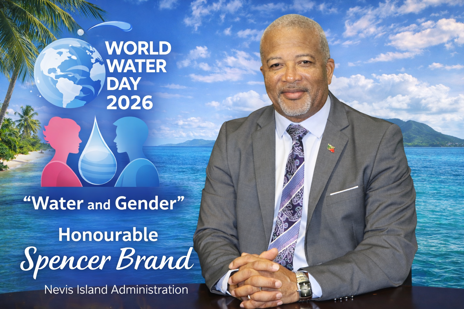 Hon. Spencer Brand Delivers World Water Day 2026 Address
