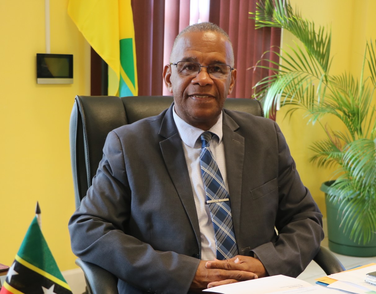 Honourable Eric Evelyn is Acting Premier of Nevis
