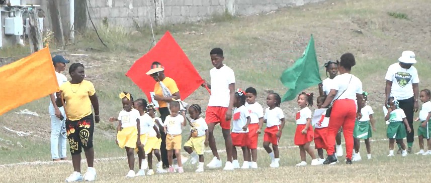 Green House Dominates at Maude Cross Preschool Sports Meet
