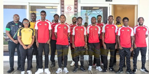 Football :  SKN Senior Team Departs for Indonesia for FIFA Series 2026