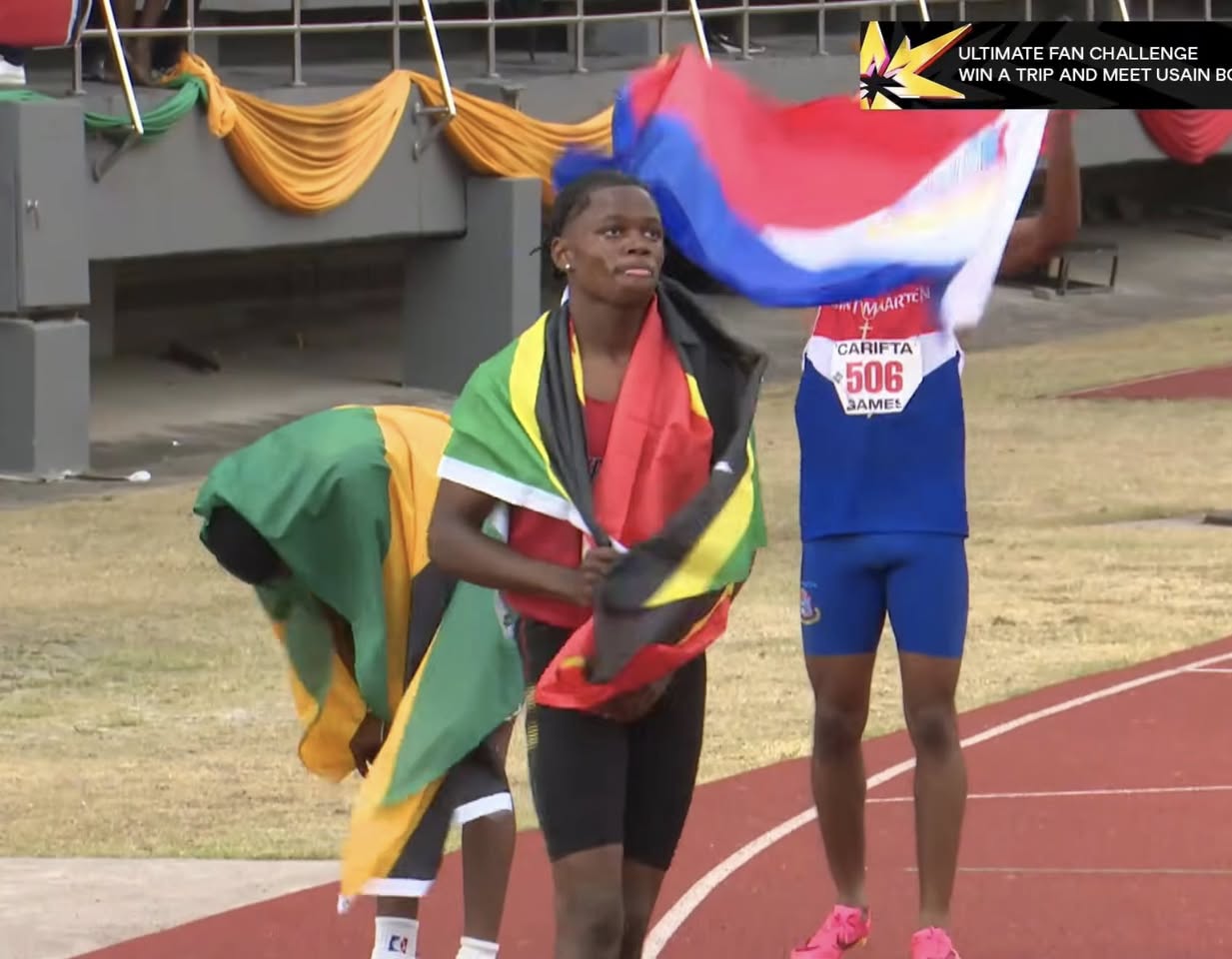 Newton Claims Bronze for SKN in CARIFTA 800m Final