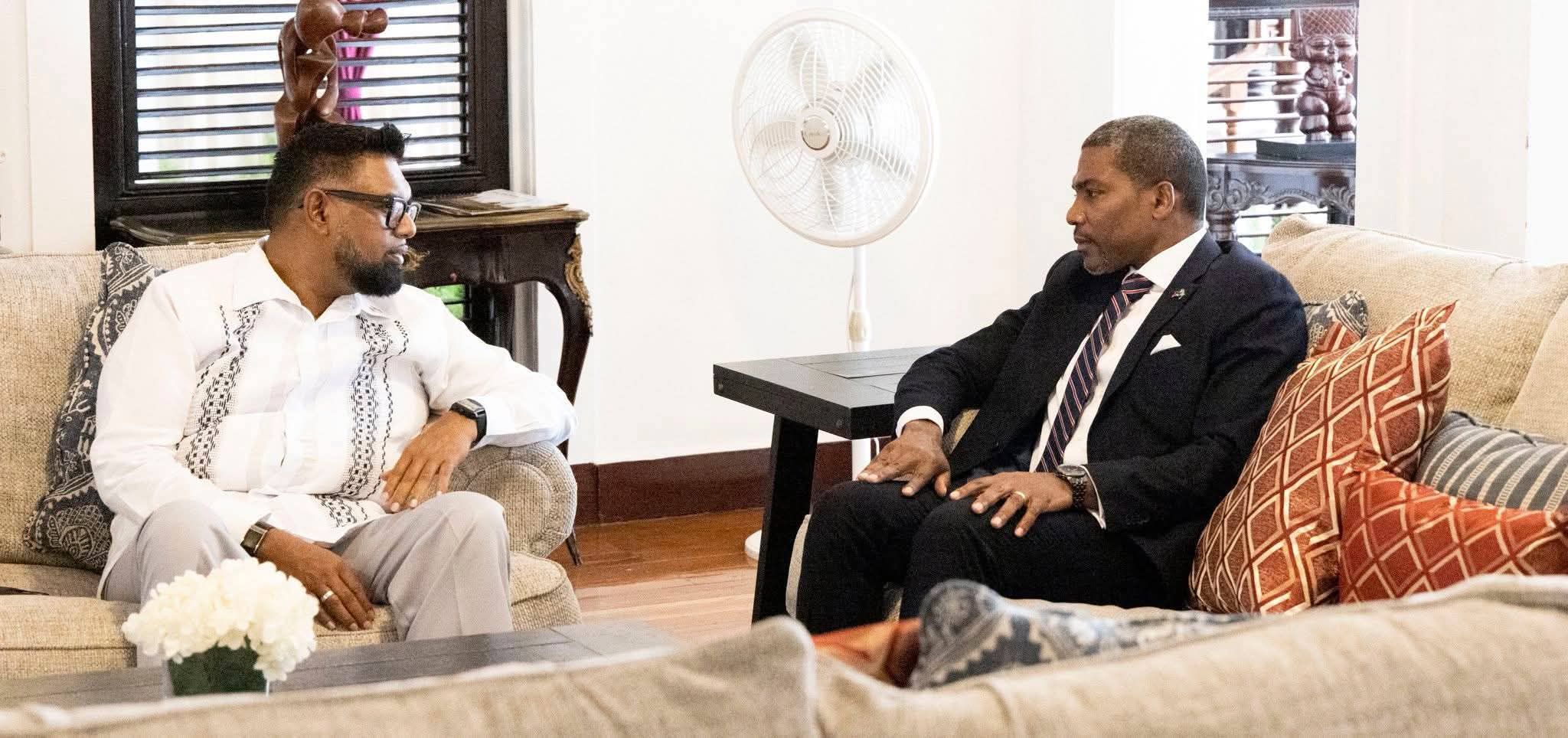 PM Drew To Lead CARICOM Delegation to Suriname, Then Hold Talks in Guyana with President Ali –