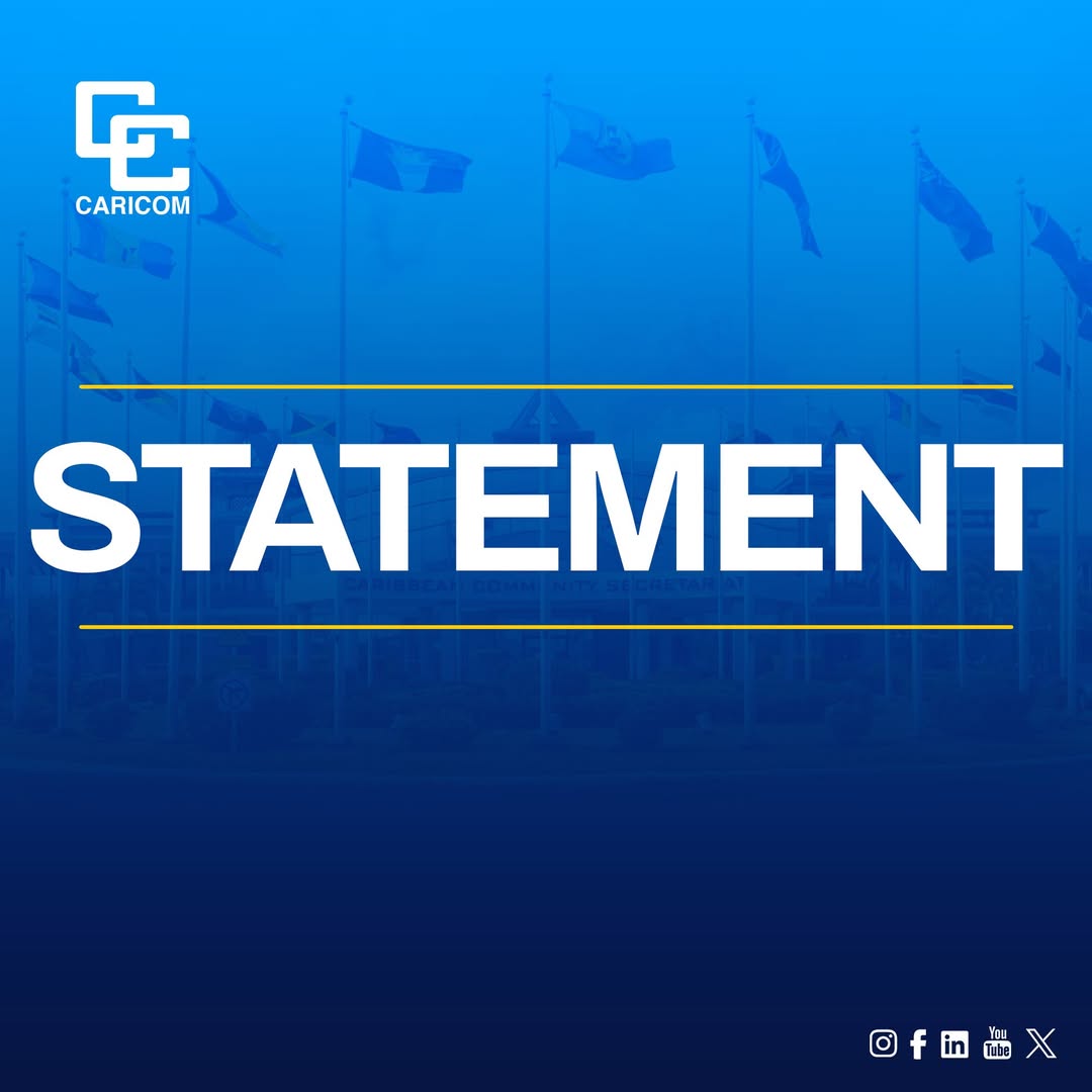 STATEMENT FROM THE CHAIR OF THE CARIBBEAN COMMUNITY (CARICOM) Honourable Dr. Terrance Drew, Prime Minister of St. Kitts and Nevis