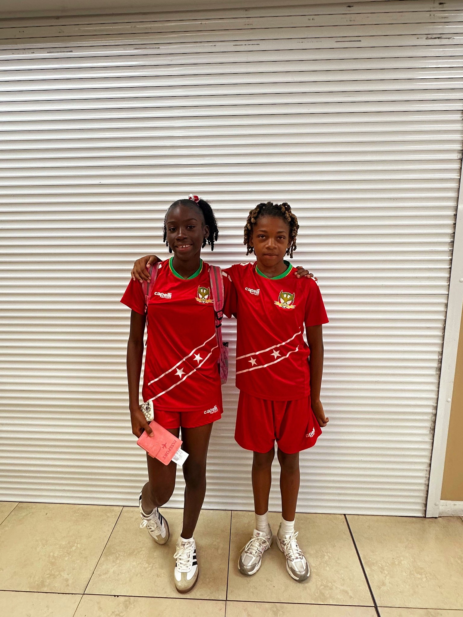 Nevis Department of Sports Congratulates U14 Girls Representatives
