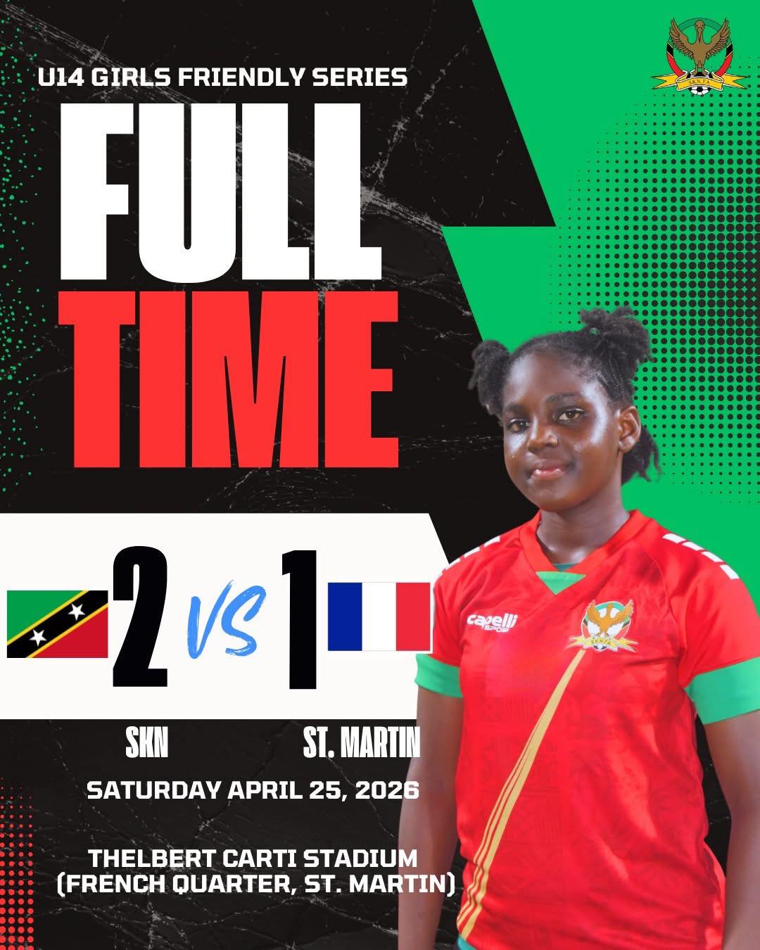Football : Girls Secure Hard-Fought Win