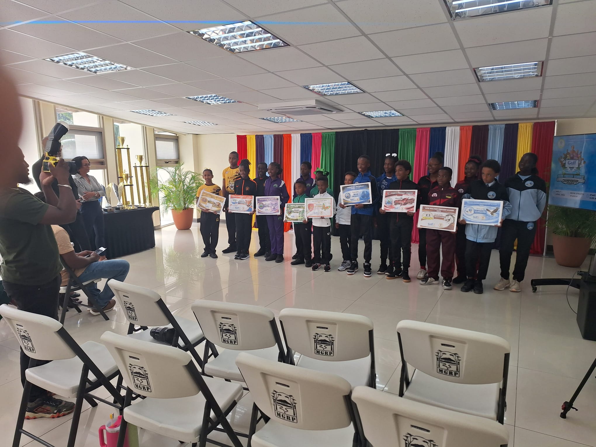 Athletics: Interprimary Press Briefing Held Ahead of Big Meet