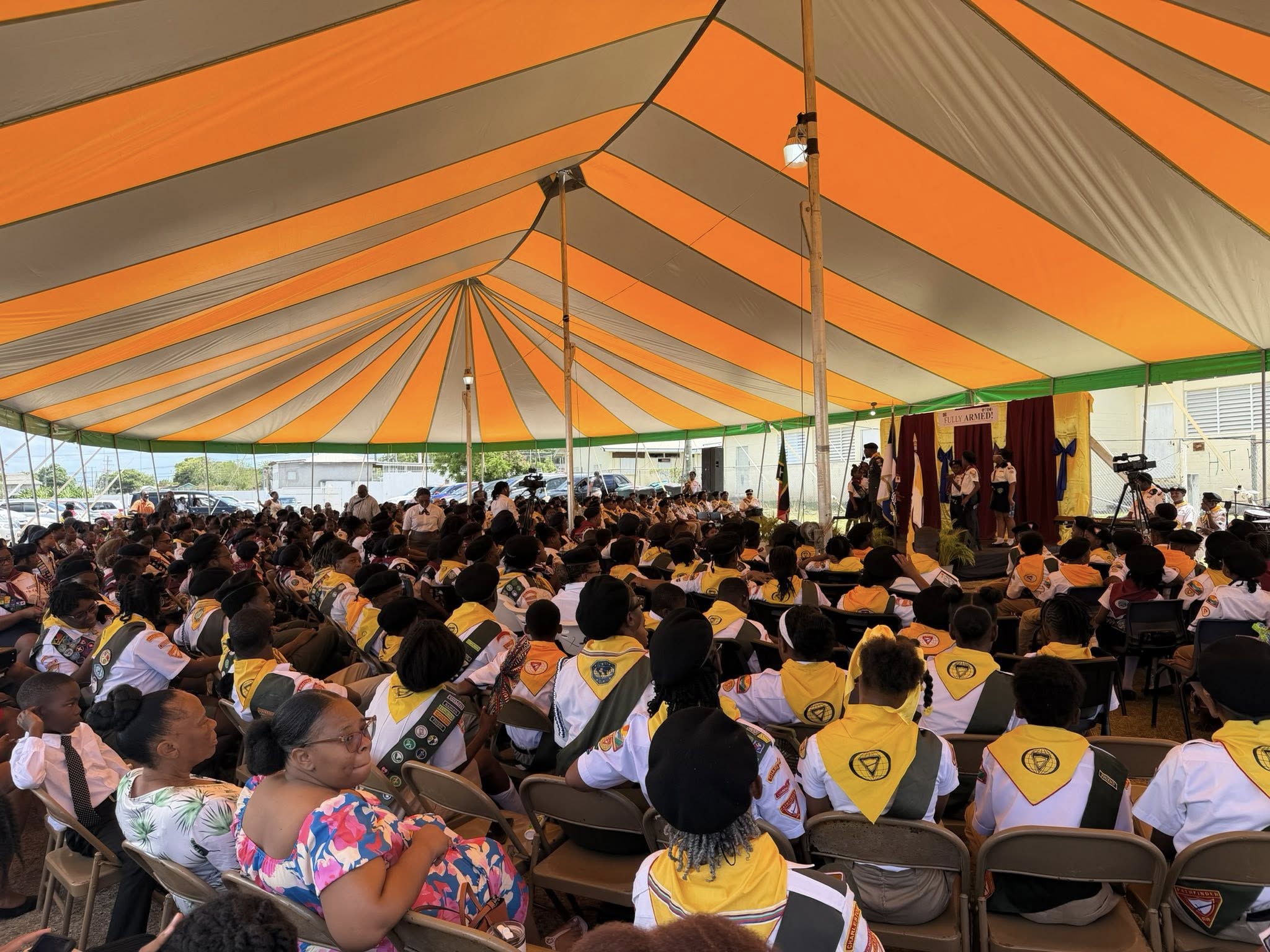 Support Expressed for St. Kitts and Nevis Pathfinders During Weekend Activities