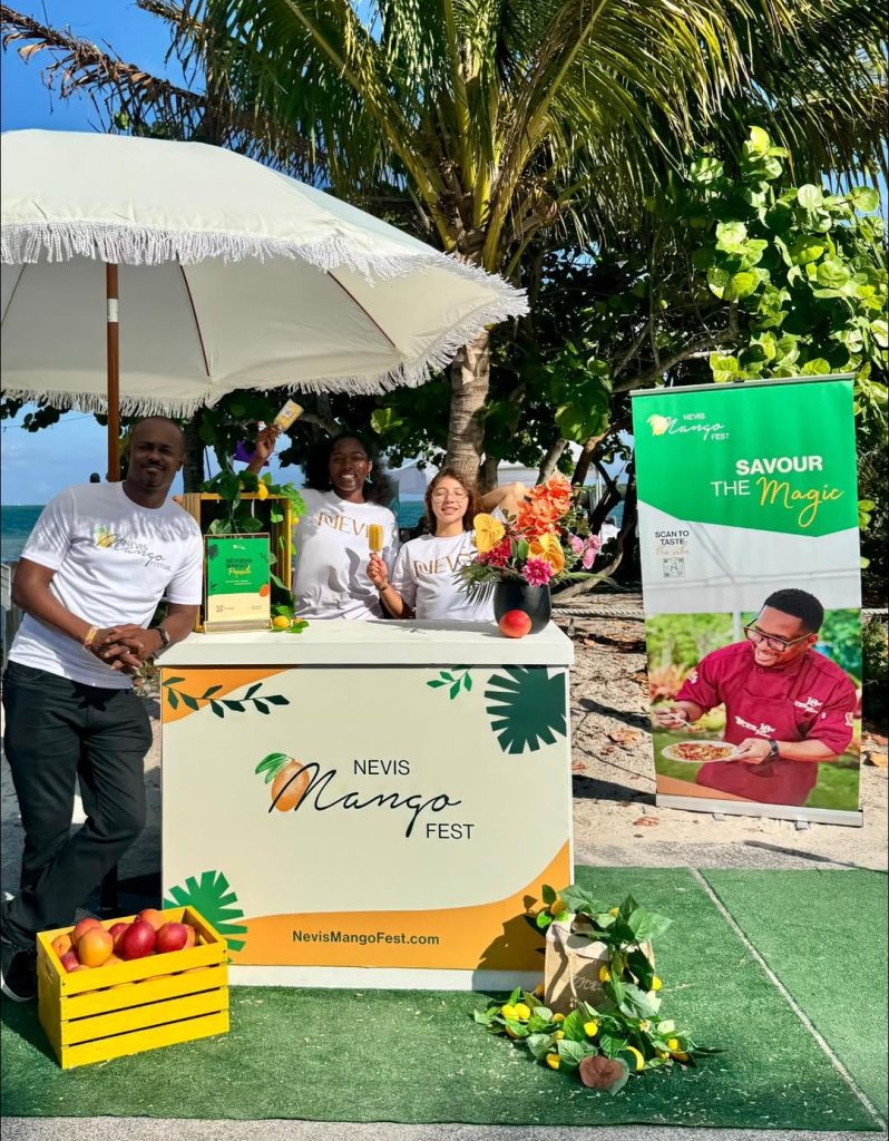 Phéon Hawk Jones Promotes Nevis Mango Festival at International Event in Miami