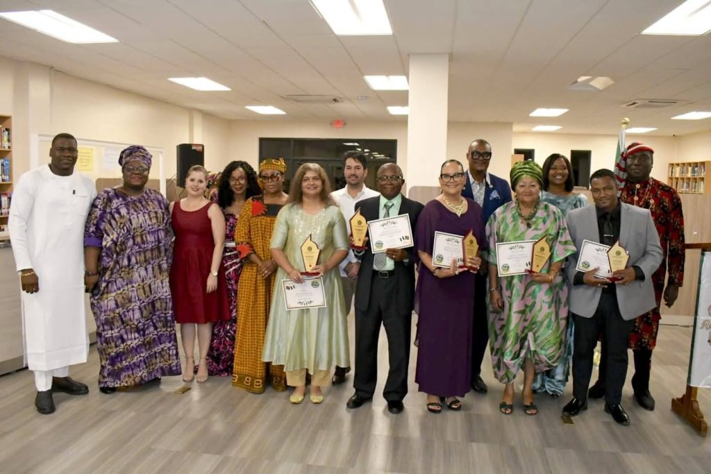Several Nationals Honoured by The Nigerian Association of St. Kitts And Nevis