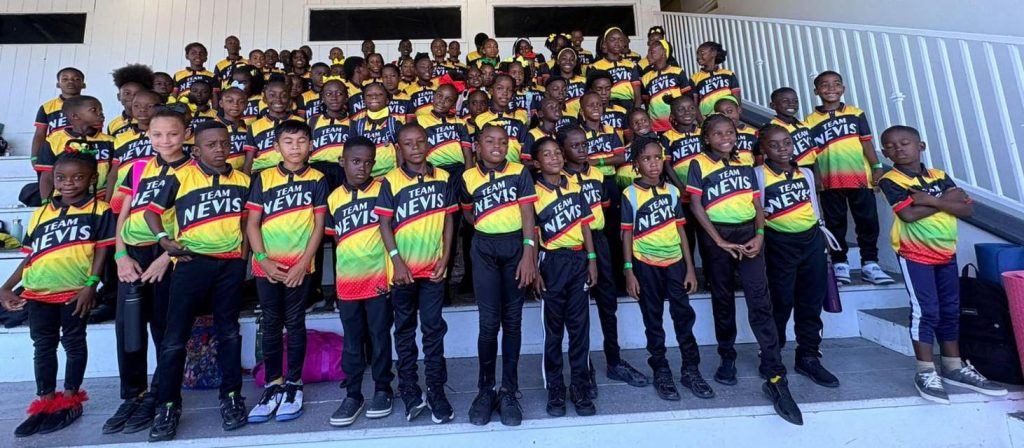 Young Track Stars Shine as Team Nevis Claims Victory at Inter-Island Primary Athletics Championships