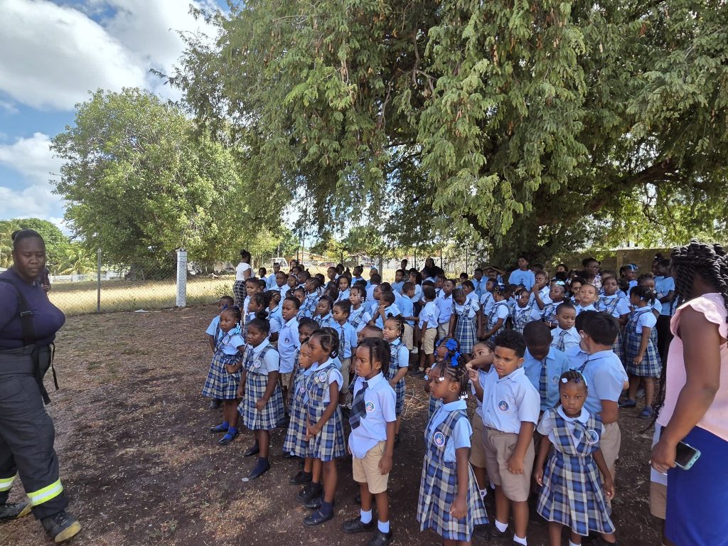 Maude Crosse Preparatory School Hosts Engaging Fire Safety Week Activities