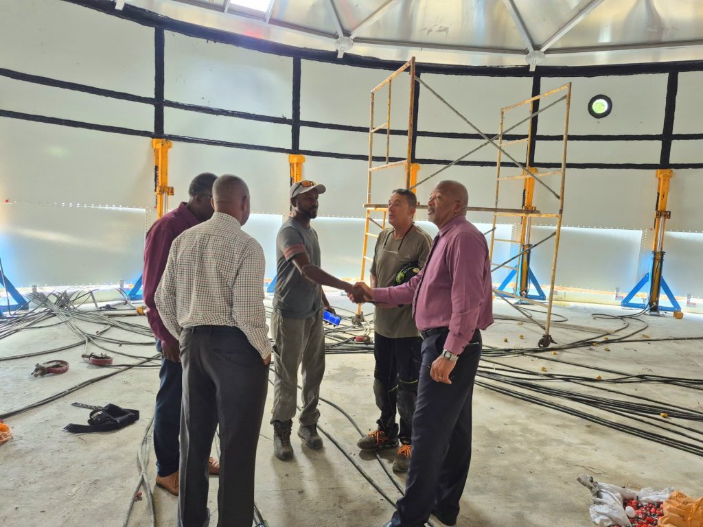 NIA Advances Water Security with Construction of New 500,000-Gallon Storage Tank in Stoney Hill