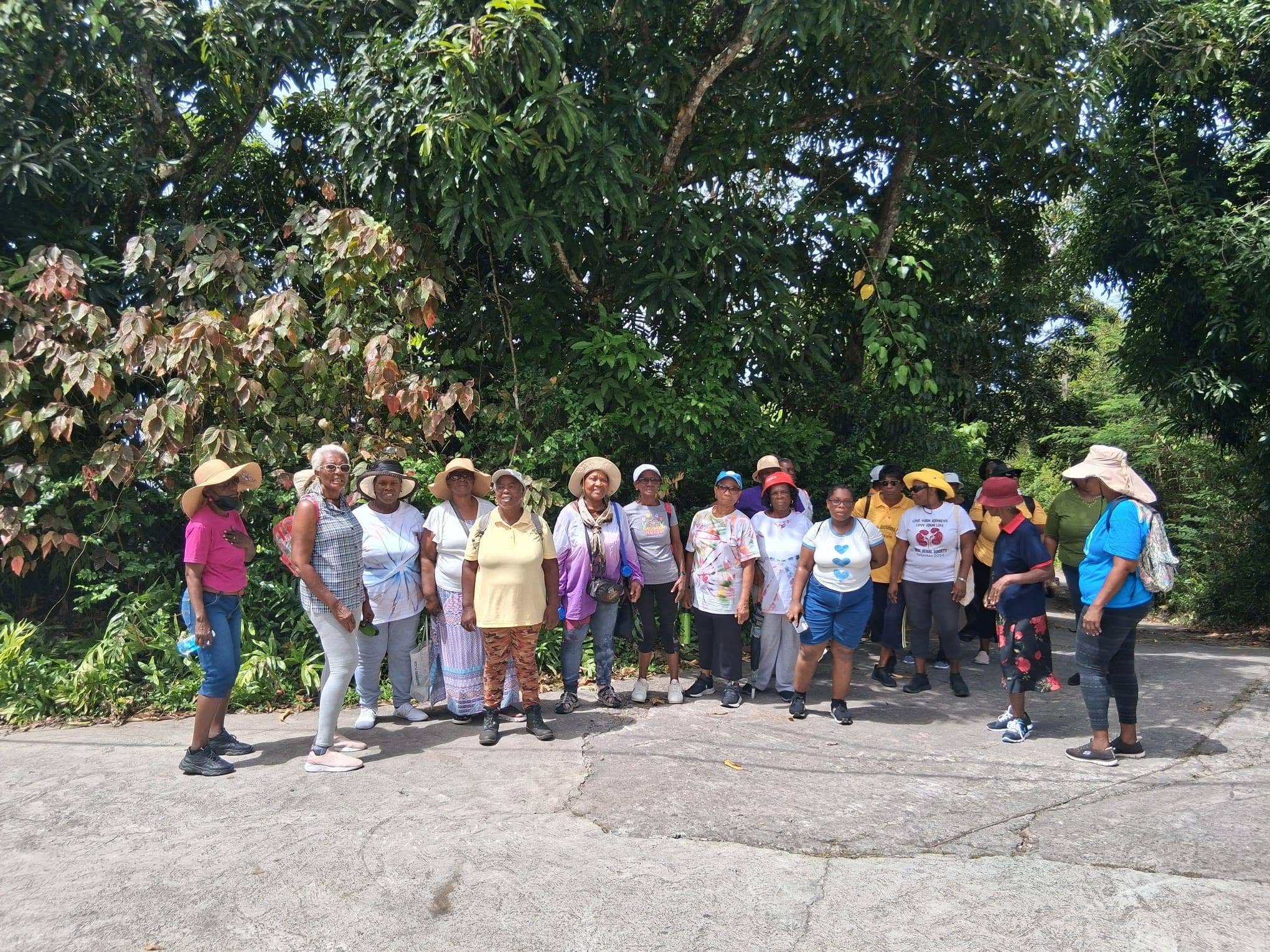 Nevis Seniors Recreational Group Enjoys Refreshing Nature Walk Across the Island