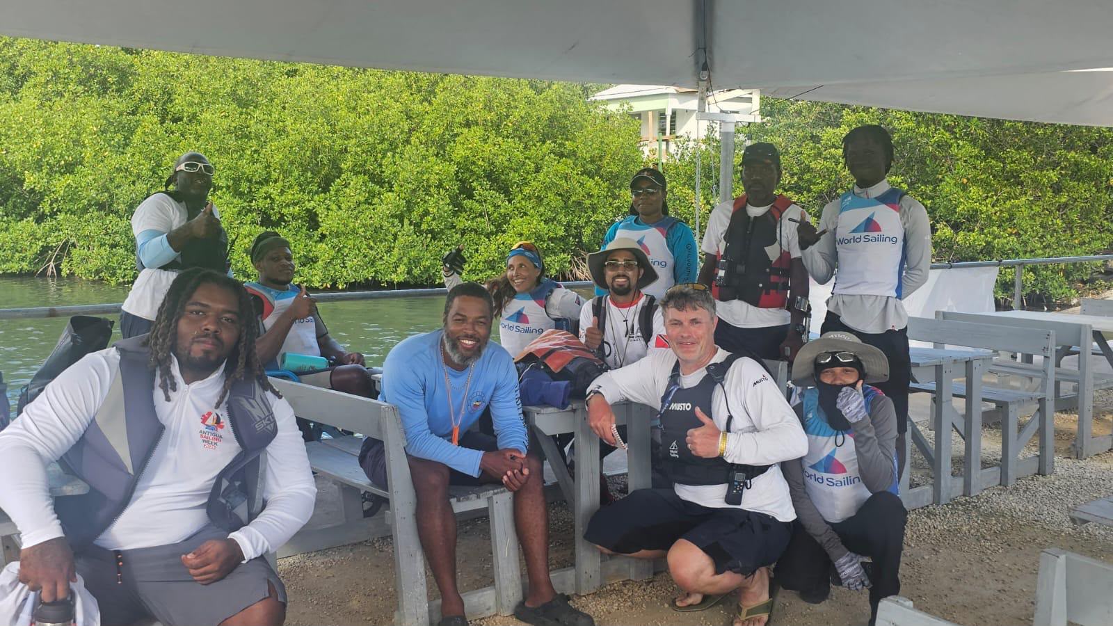 Sailing : Welcome Home, Elijah Walters & Coach Nickhail Rogers!
