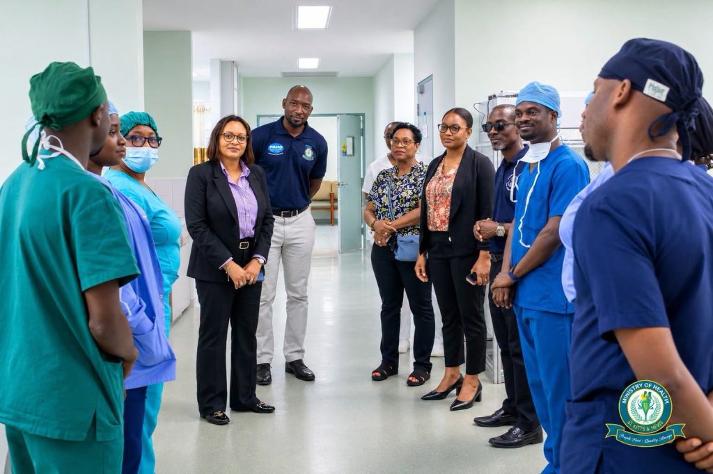 Two New Health Ministry Appointees Visit Joseph N. France General Hospital