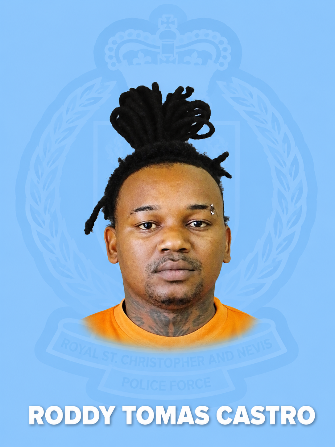 Roddy Castro Tomas Charged with Wounding with Intent
