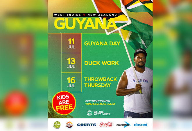 Coolers, Colours and Cricket! CWI Unveils Match-Day Experience for Guyana Leg of The ODI Series Against New Zealand