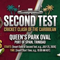 Cricket : West Indies to Face Pakistan in Second Test at Queen’s Park Oval