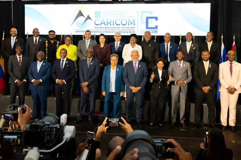 Prime Minister Drew Joins Caribbean Leaders in St. Lucia for 51st CARICOM Heads of Government Meeting