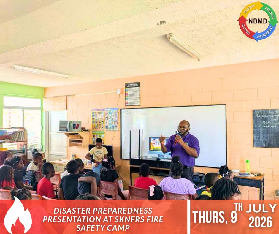Nevis Disaster Management Department Promotes Community Resilience Through Youth Safety Initiatives