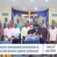 NDMD Presents on Disaster Resilience at Regional Church Conference
