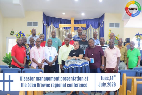 NDMD Presents on Disaster Resilience at Regional Church Conference