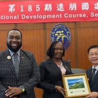 SKN Foreign Service Officer Chosen as Class Representative at National Development Course in Taiwan –