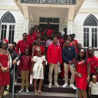 Brown Hill Wesleyan Holiness Church Donates $3,500.00 Towards Dennis Browne Jr.’s Recovery