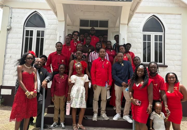 Brown Hill Wesleyan Holiness Church Donates $3,500.00 Towards Dennis Browne Jr.’s Recovery
