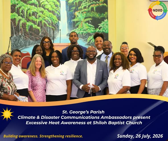 Nevis Disaster Management Department Promotes Heat Safety Through Community Outreach Initiative