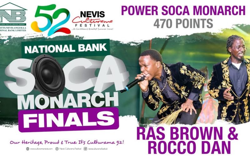 Ras Brown & Rocco Dan Capture Historic Third Consecutive Power Soca Monarch Title