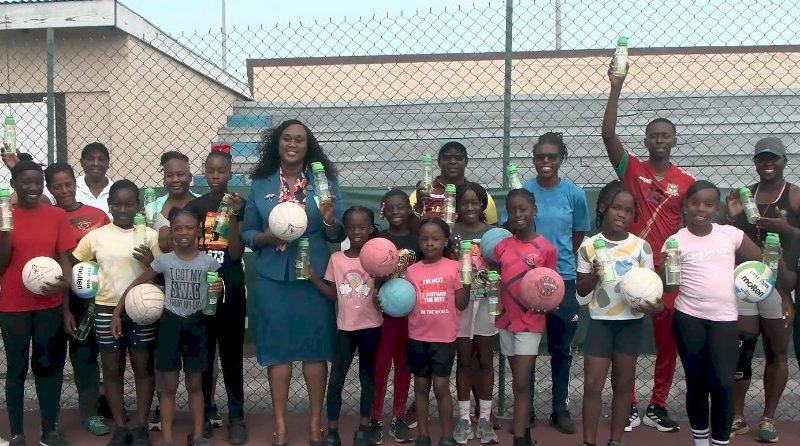 Three Week Netball Camp Kicks Off for Young Athletes in Nevis Charlestown, Nevis