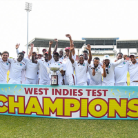 Cricket : West Indies Aim for Consecutive Test Series Wins to Close Out Home Series