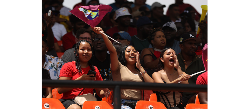 Cricket : Ladies Free for The Second Test Match Against Sri Lanka In Antigua