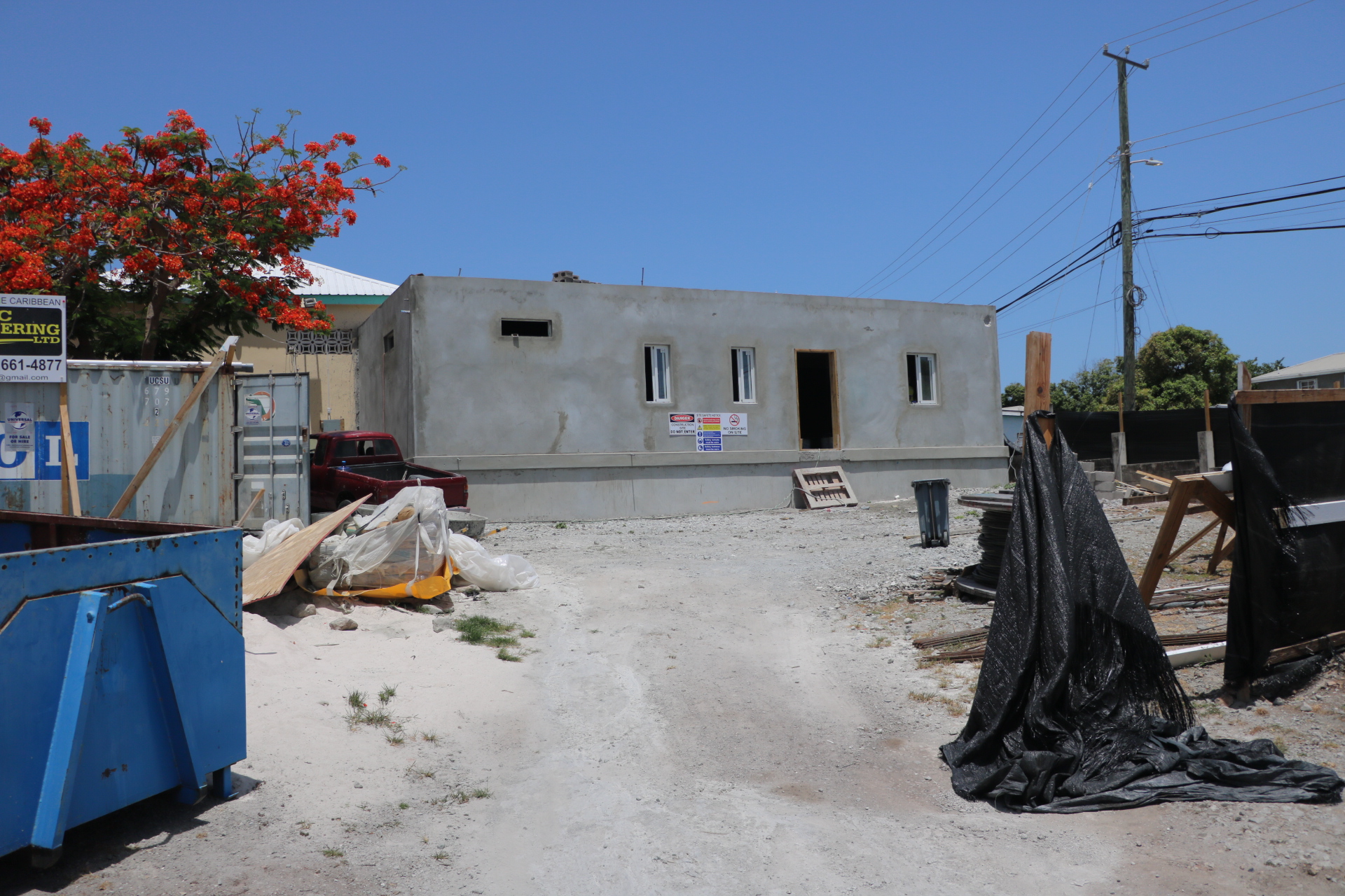 Dialysis Centre financed by the Destiny SSZ Project developers under construction on the grounds of the Alexandra Hospital