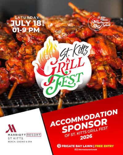 Juel Wilkin And Royston Queeley to Represent Team Nevis At St. Kitts Grill Fest 2026