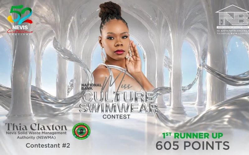 Carlisa Pluck Named Second Runner-Up and Thia Claxton First Runner-Up in National Bank Miss Culture Swimwear 2026