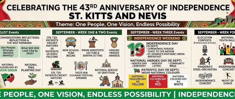 Government Unveils Official Independence 43 Calendar of Activities