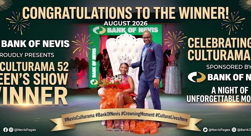 Mia Alexander Crowned Bank of Nevis Miss Culture Queen 2026
