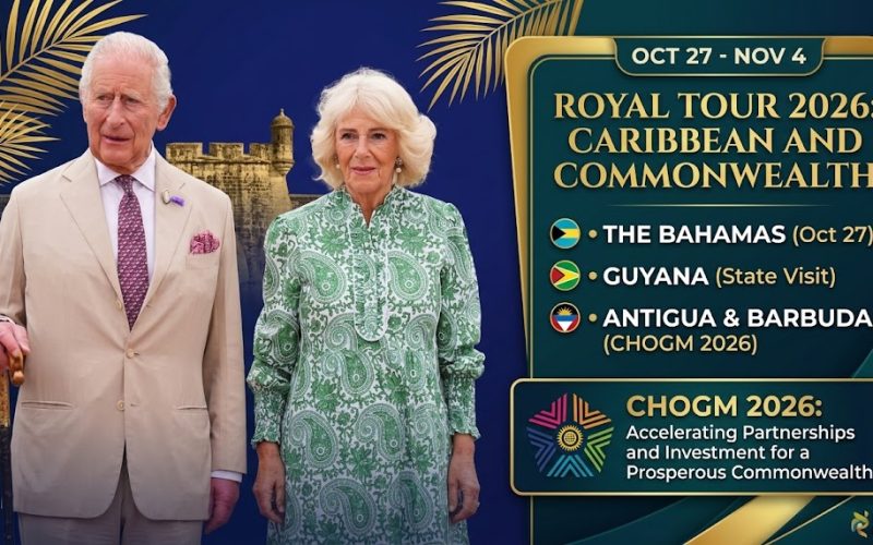 King Charles III and Queen  Camilla Announce  Eight -Day Caribbean Tour for  CHOGM 2026