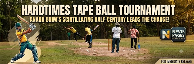 Cricket : Anand Bhim Stars with Scintillating Half-Century in Hardtimes Tape Ball Tournament