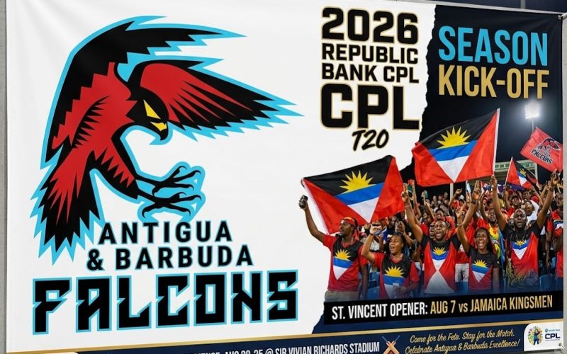 Antigua & Barbuda Falcons Ready to Flight As 2026 Republic Bank CPL Bowl Gets Underway