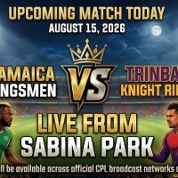 CPL :  Sabina Park Set  to  Explode  as  Jamaica  Kingsmen  Host  Trinbago  Knight Riders  Tonight