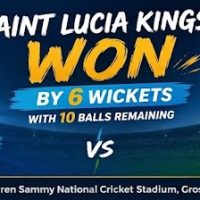 Forde and Pooran Lead Saint Lucia Kings to Victorious Home Leg Finale