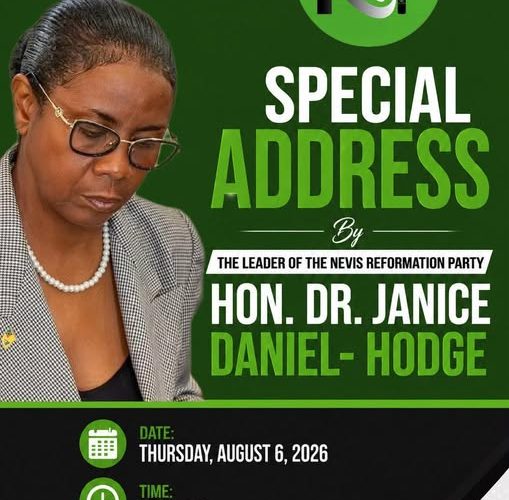 Special Address by Hon. Dr Janice Daniel-Hodge