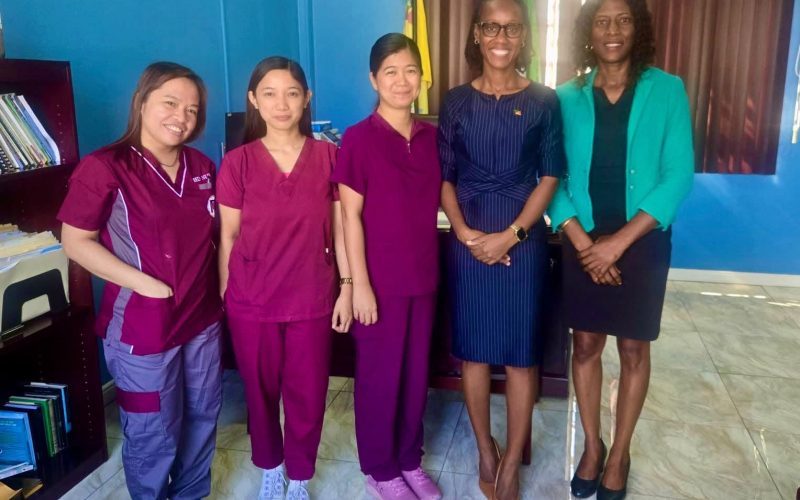 Nevis Welcomes Three Specialist  Nurses Ahead  of Alexandra Hospital  Dialysis Unit Opening