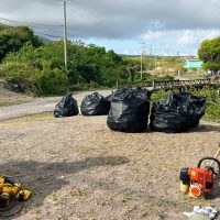 Community Comes Together for Clean-Up Effort at Camps Tank